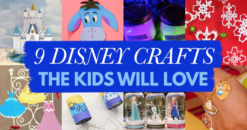 9 Disney Crafts The Kids Will Love