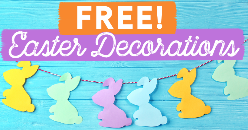 Free Easter Decorations