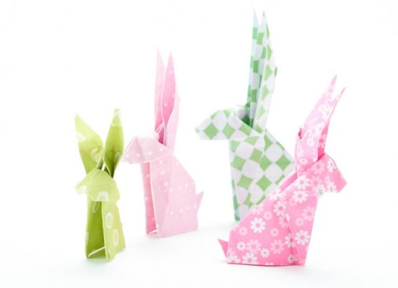 How to… make origami bunnies