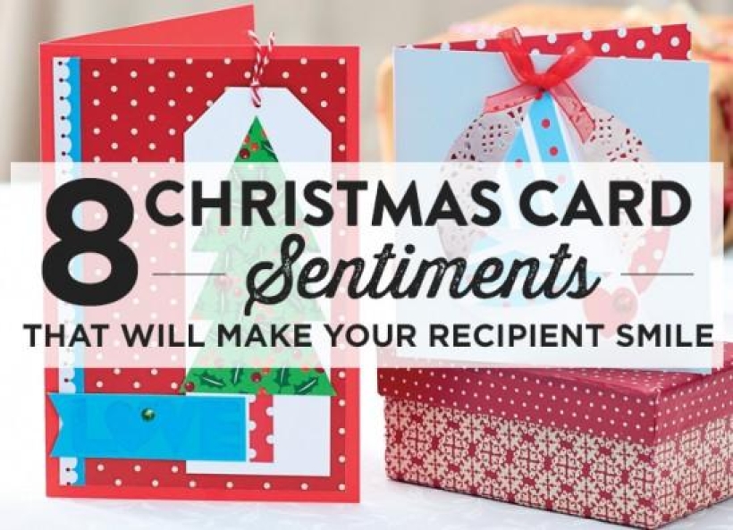8 Christmas Card Sentiments That Will Make Your Recipient Smile