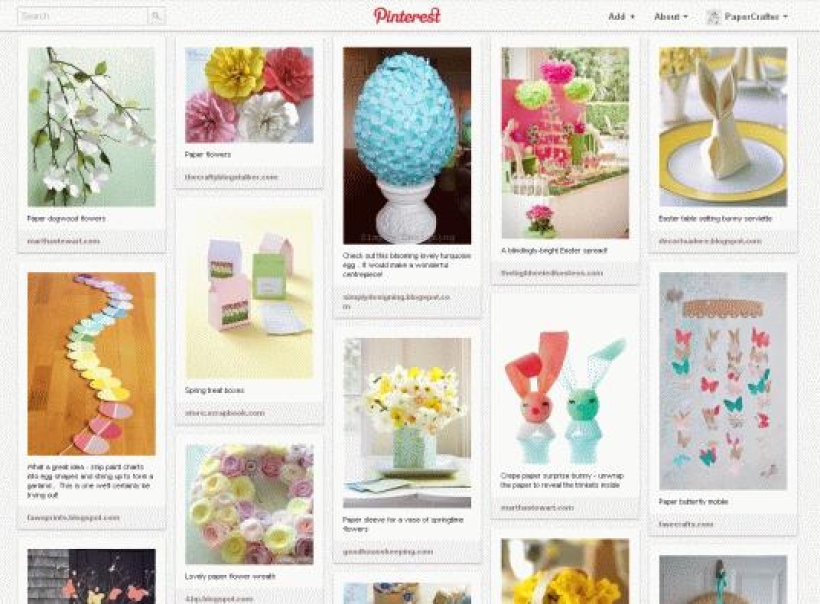 Easter papercraft ideas on Pinterest