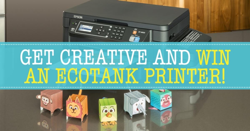 Get Creative And Win An EcoTank Printer!