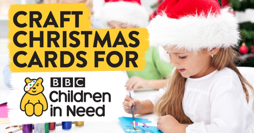 Craft Christmas Cards For Children in Need