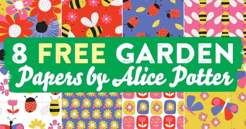 8 FREE Garden Papers