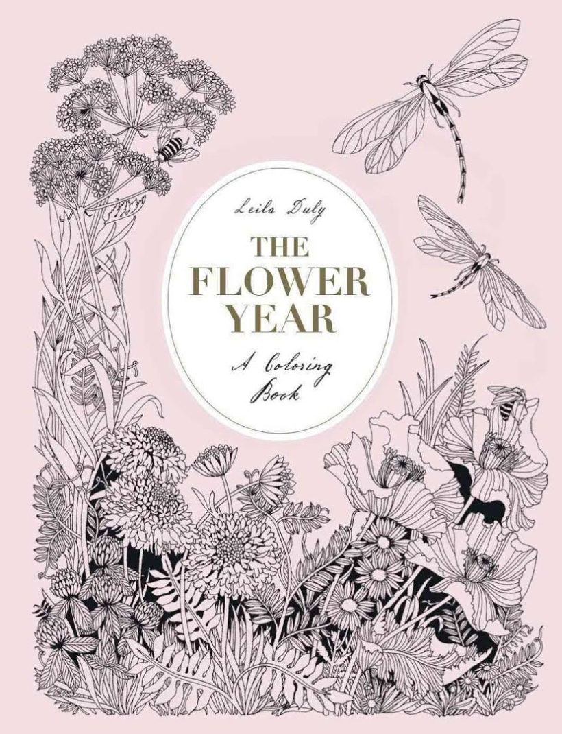 FREE Flower Colouring Downloads