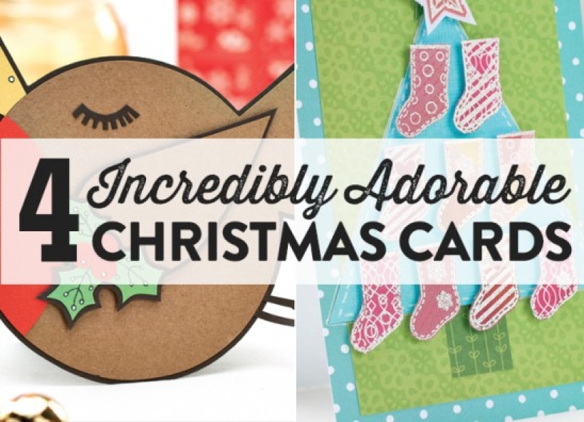 Four Incredibly Adorable Christmas Cards