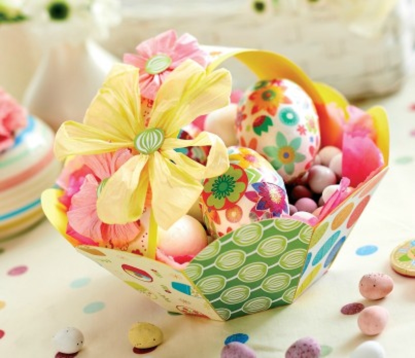 Make an adorable Easter basket