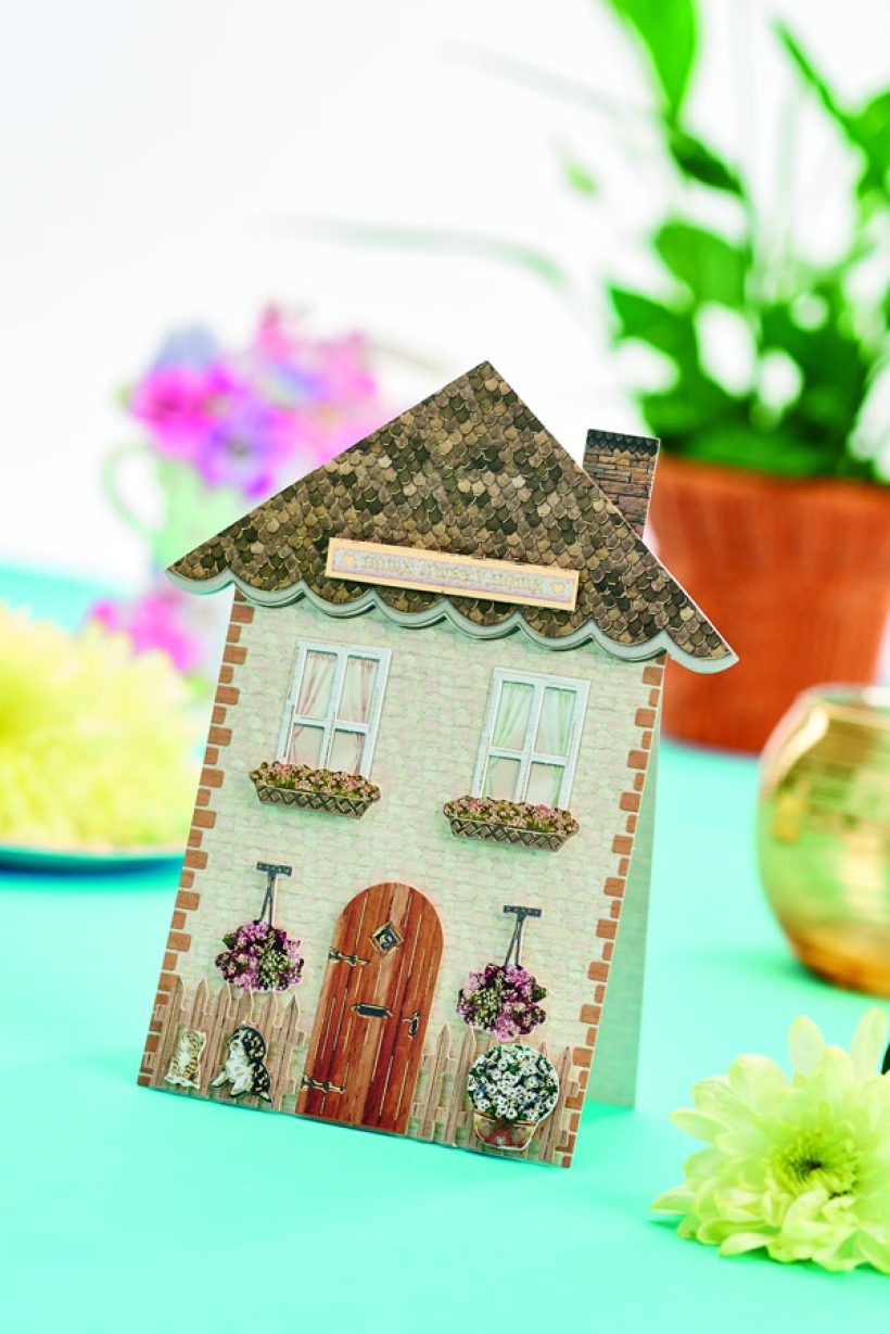 Decoupage a Country Cottage Card