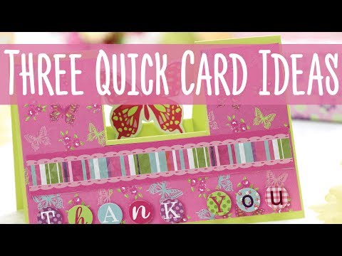 3 Quick Card Ideas (PaperCrafter Issue 110 Bumper Kit)