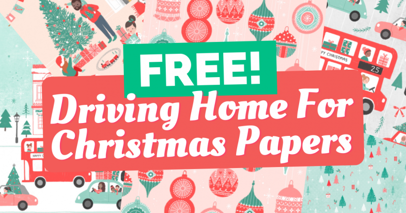 FREE Driving Home For Christmas Papers