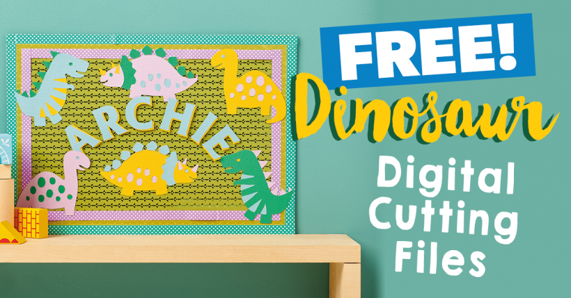 FREE Dinosaur SVG Cutting Files