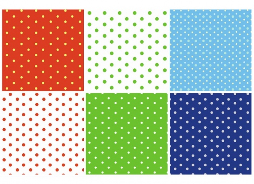 Free Polka Dot Papers Paper Craft Download