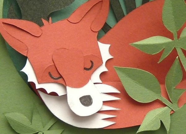 PaperCrafter Pin of the Week - Foxes