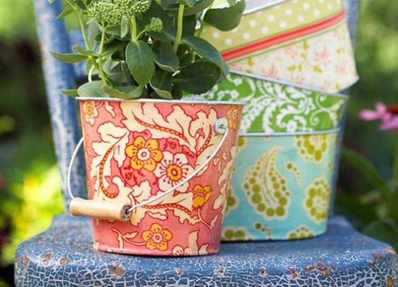 Try something new: decoupage