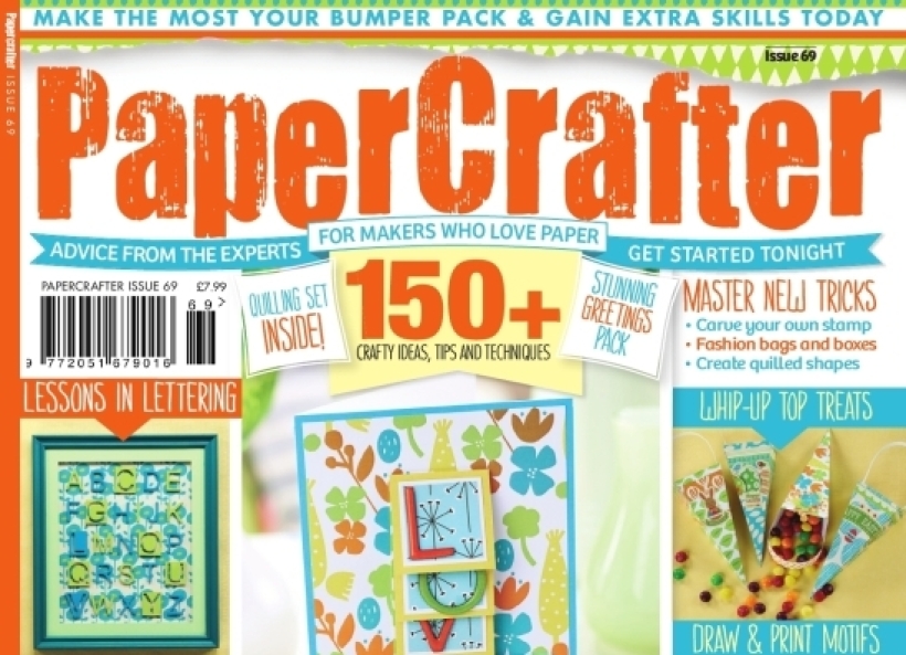 Sneak preview inside issue 69 of PaperCrafter
