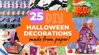 How To Make DIY Halloween Decorations Out Of Paper