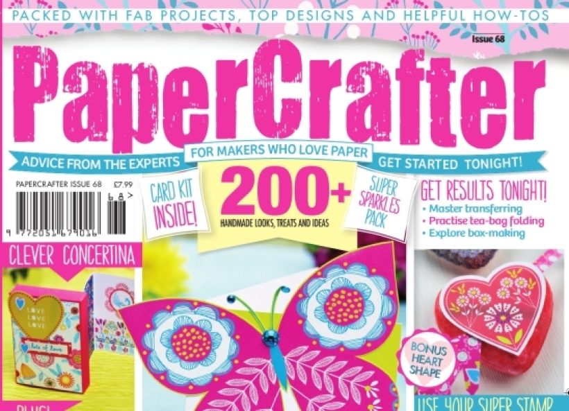 Sneak preview inside issue 68 of PaperCrafter