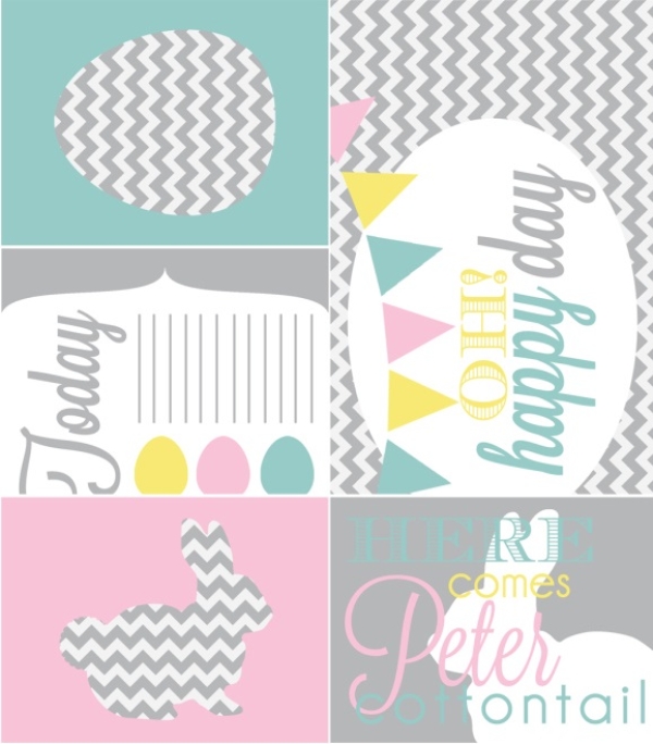 Five free Easter printables!
