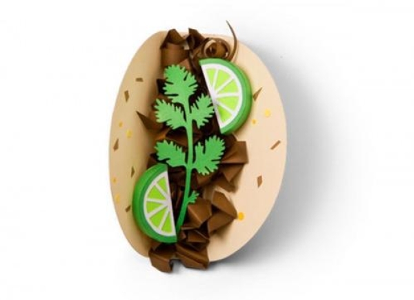 11 Yummiest Food Paper Sculptures