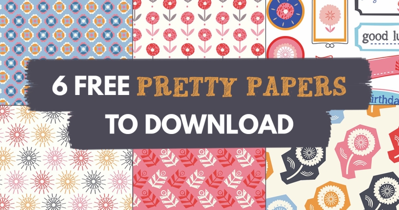 6 Free Pretty Papers To Download