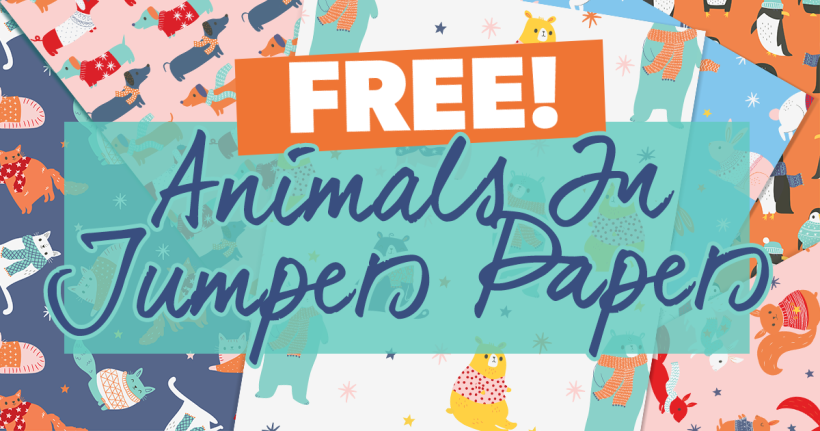FREE Animals In Jumpers Papers