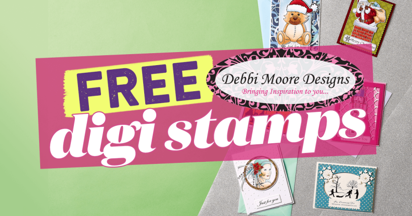 FREE Debbi Moore Christmas Digi Stamps