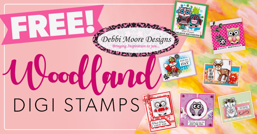 Debbi Moore Woodland Digi Stamps