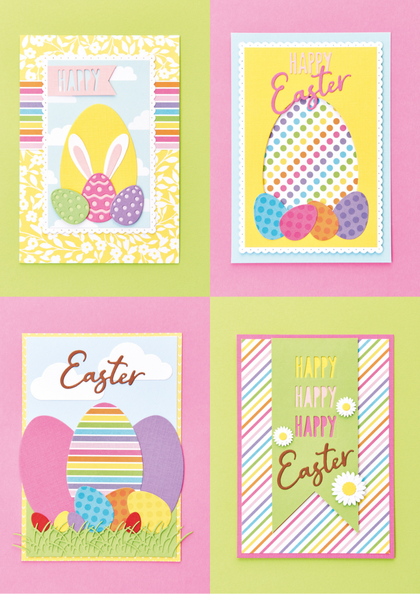 Die-Cut Easter Card Projects