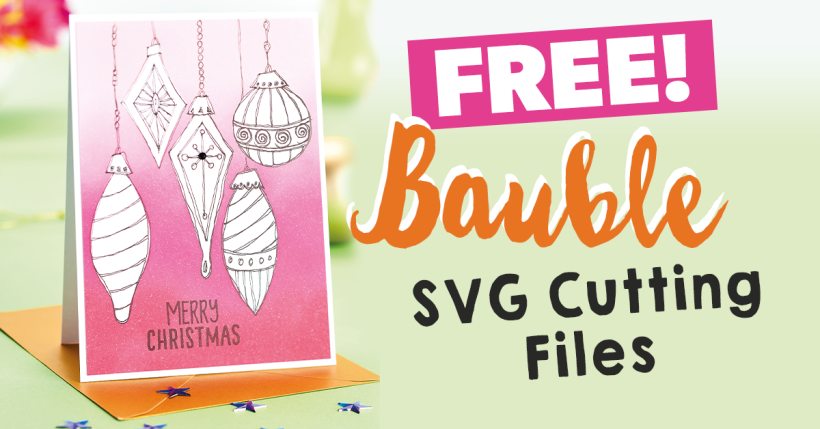FREE Bauble SVG Cutting Files