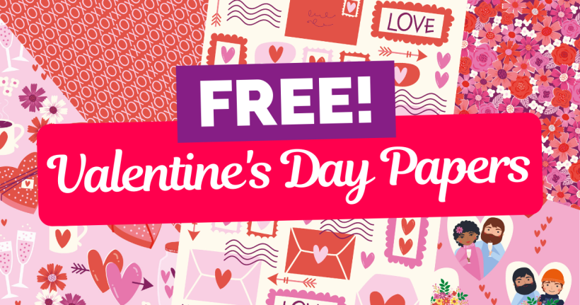 FREE Valentine’s Day Papers