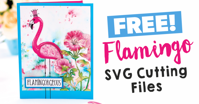 FREE Flamingo SVG Digital Cutting Files
