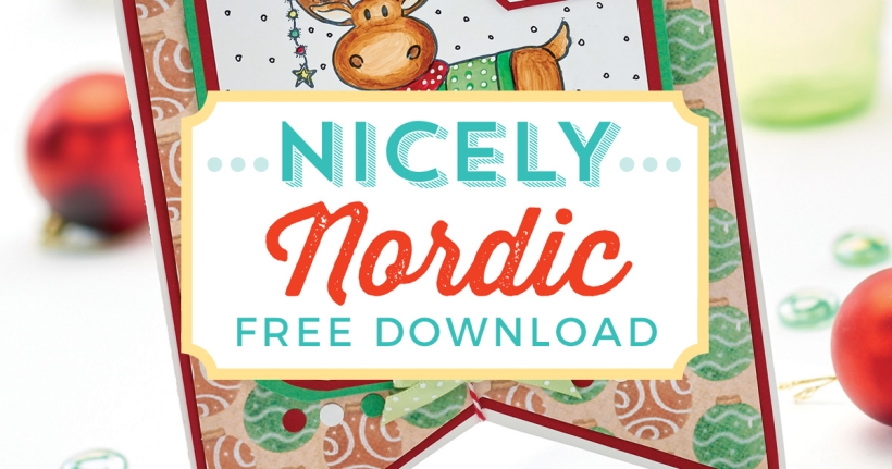 FREE Nordic Christmas Card Download!