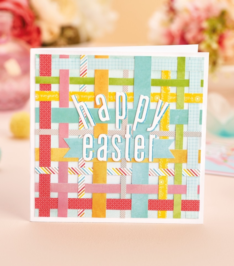 Paper Weaving Easter Card Projects