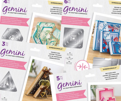 Win a Gemini die bundle from Crafter’s Companion