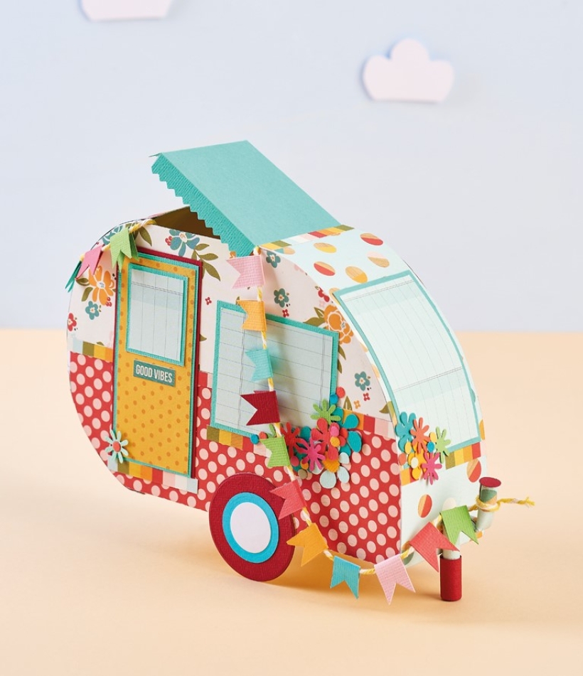 3D Paper Caravan