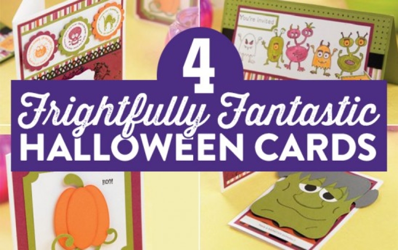 Make 4 Frightfully Fantastic Halloween Cards
