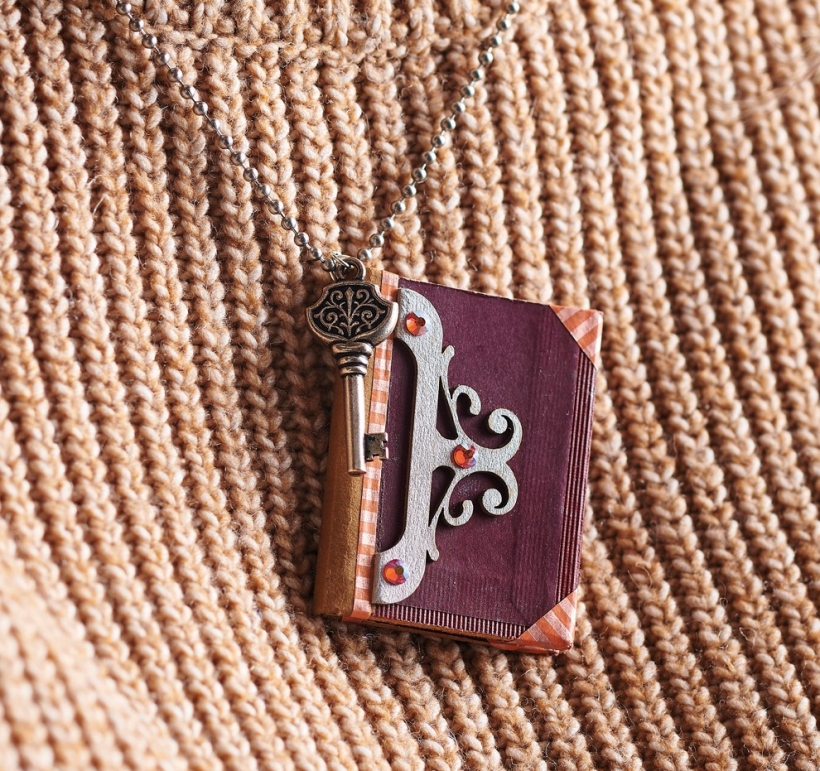 Book Necklace
