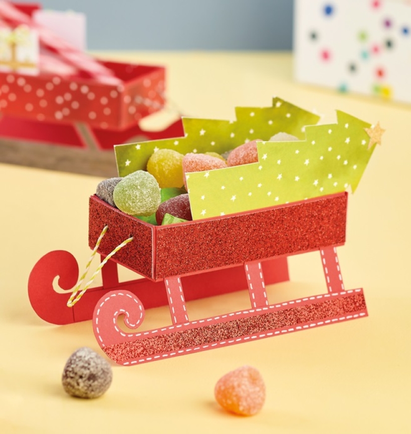 Christmas Sleigh Gift Boxes