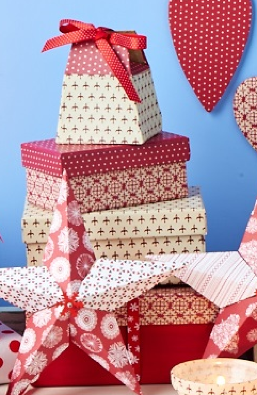 Create your Christmas Decoupage boxes