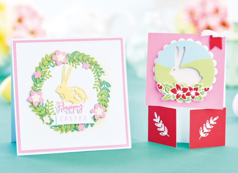Die-cut Easter Bunny Cards