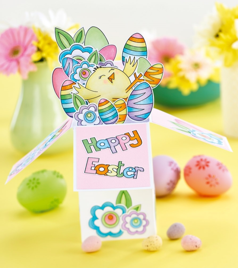 Exploding Easter Box Card