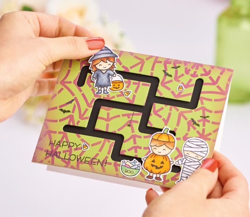 Halloween Maze Cards