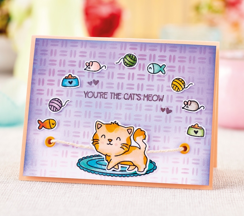 Kinetic Cat Card