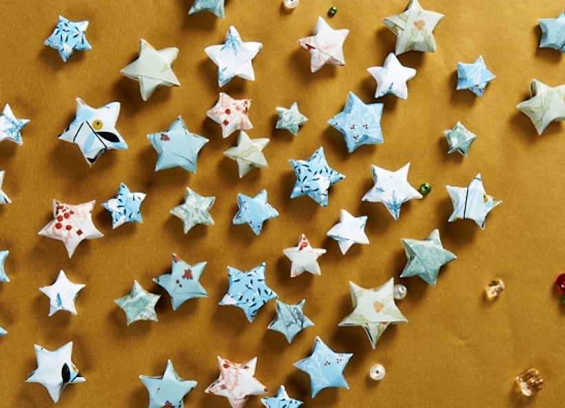 How to make scatter stars
