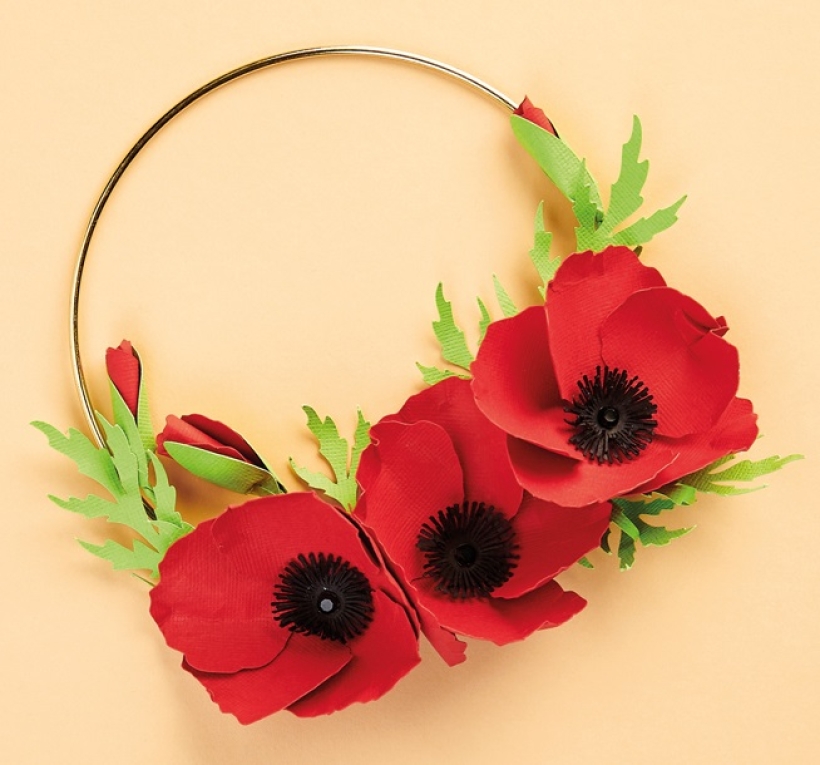 Remembrance Poppy Wreath