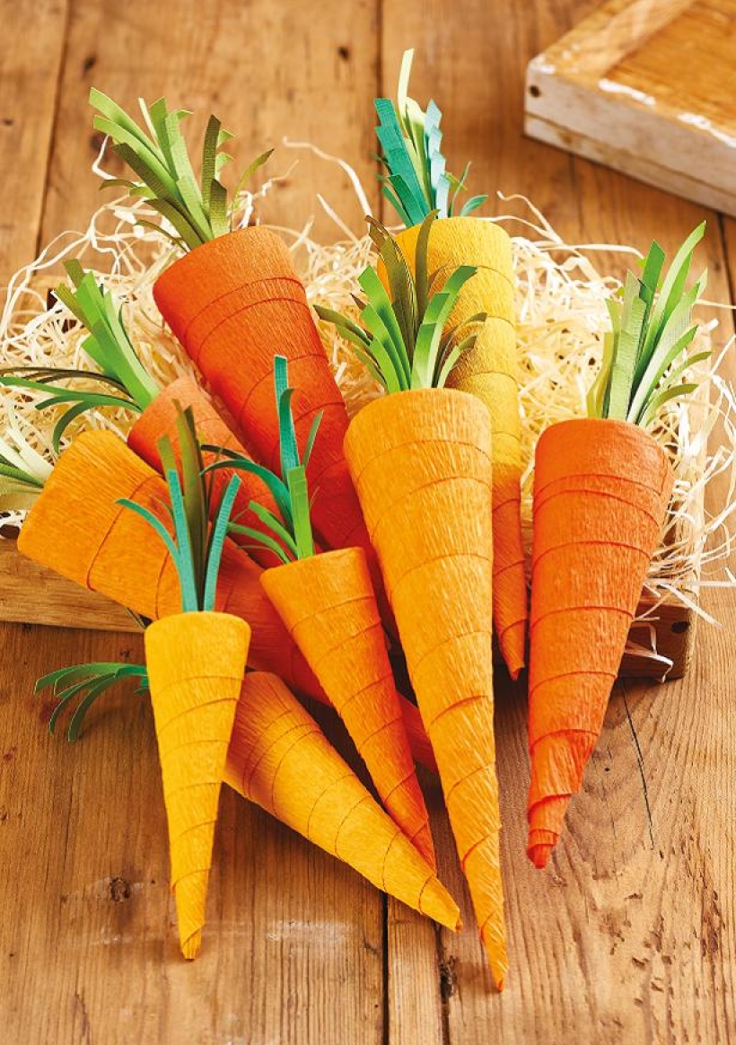 Crepe Carrots