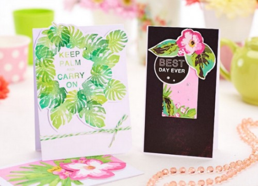 Keep Palm and Carry On: Two Summer Cards to Make Today