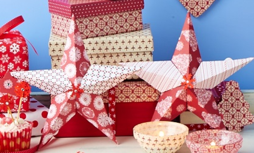 Create your Christmas Paper Stars