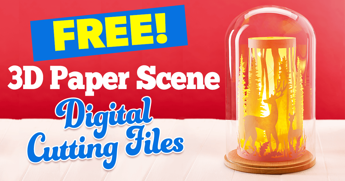 Download Free 3d Paper Scene Svg Cutting Files Paper Craft Download