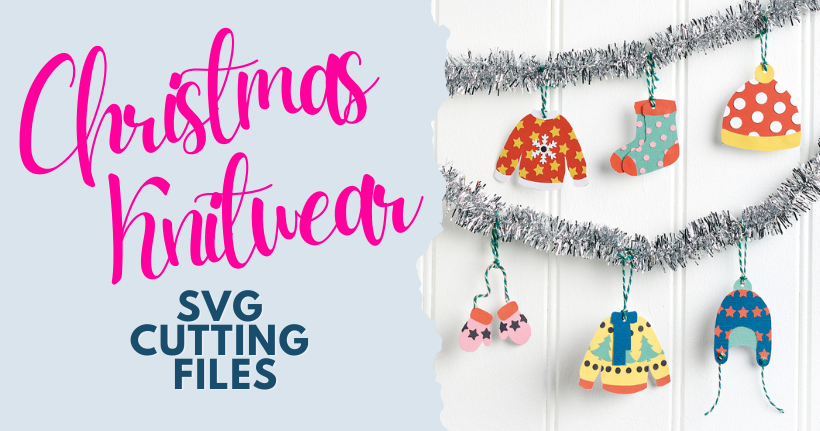 Christmas Knitwear SVG Files